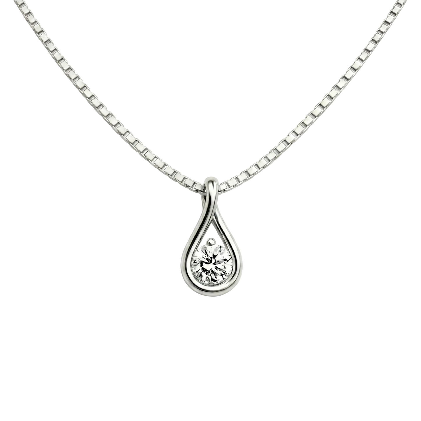 שרשרת Stilla – יהלום מעבדה וכסף 925 | Luka Jewelry