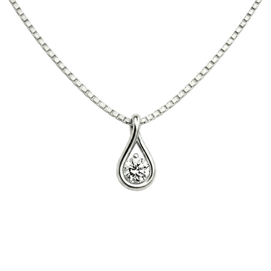 שרשרת Stilla – יהלום מעבדה וכסף 925 | Luka Jewelry